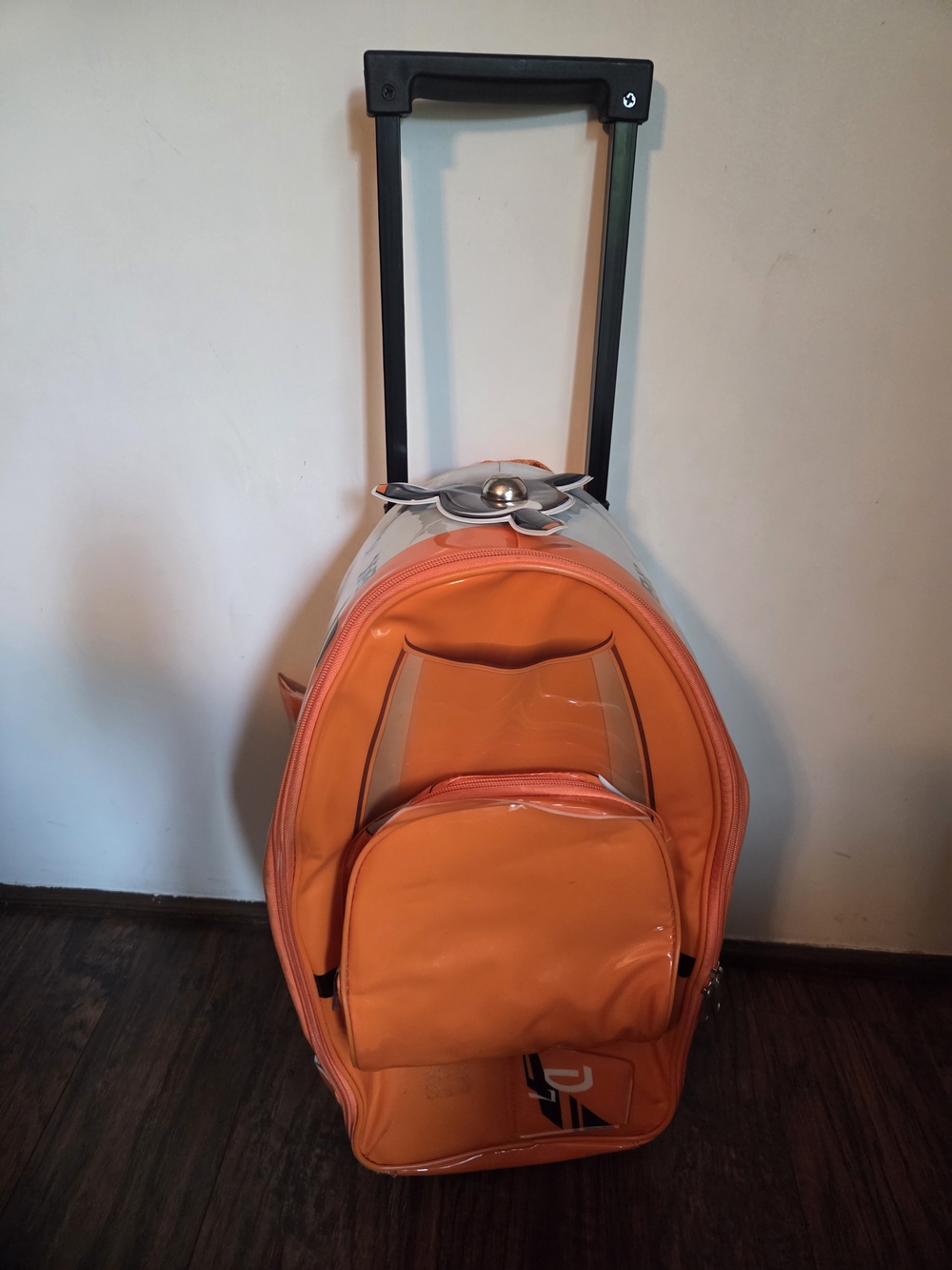 Disney Store Planes "Dusty" Orange Rolling Children's Rolling Suitcase Luggage